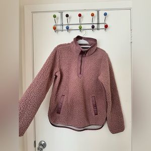 Abercrombie & Fitch Sherpa Quarter Zip - NEW WITHOUT TAG